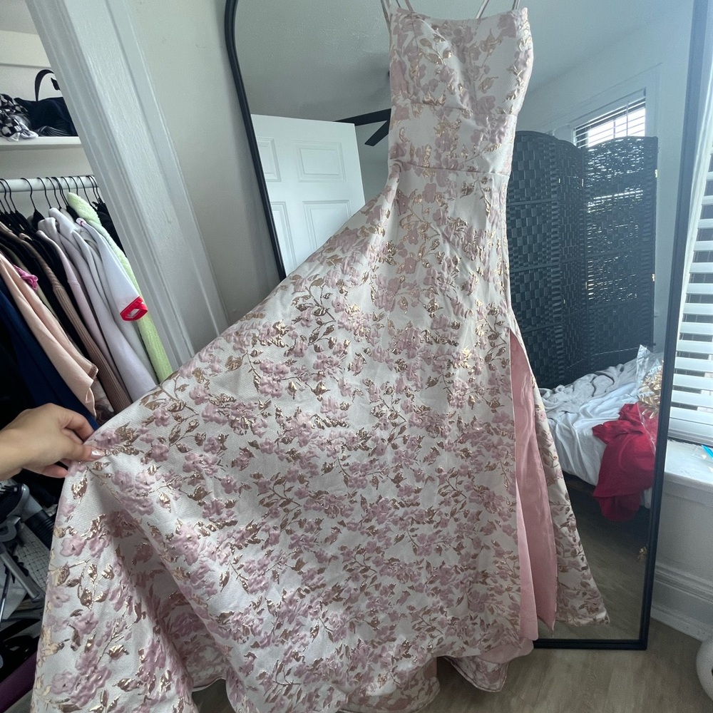 Elegant Floral Gown